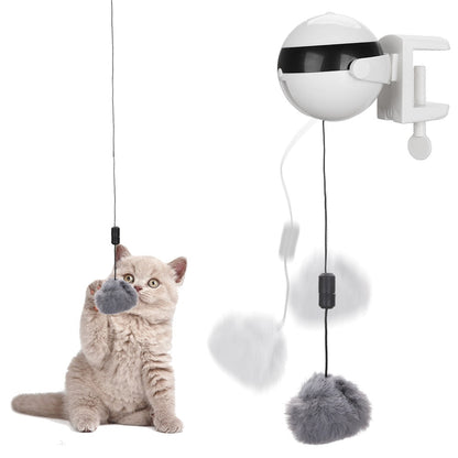 AUTOMATIC LIFTING CAT BALL TOY