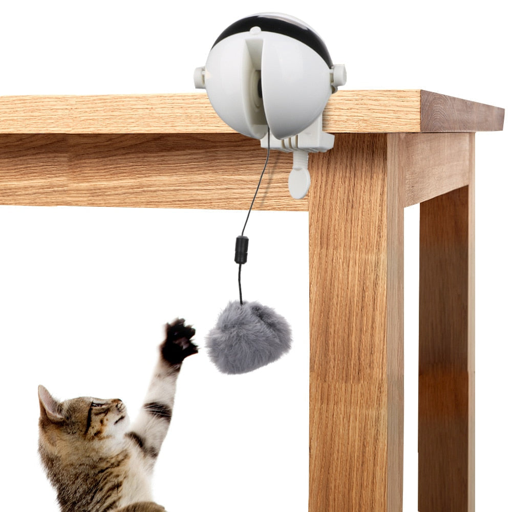 AUTOMATIC LIFTING CAT BALL TOY