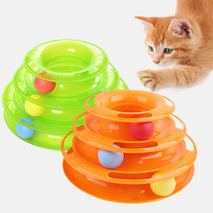 THREE LEVELS TOWER TRACKS DISC TOYS